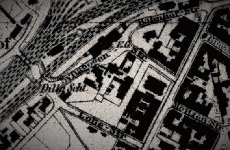 Synagoga na starej mapie.jpg