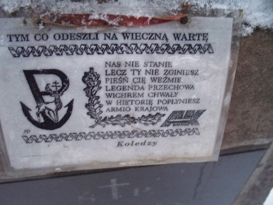 Nas nie stanie, lecz Ty nie zginiesz. Pieśń Cię weźmie, legenda przechowa..JPG