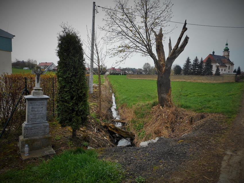 Krzyż w miejscu śmierci Hieronima Włodarza (1).JPG