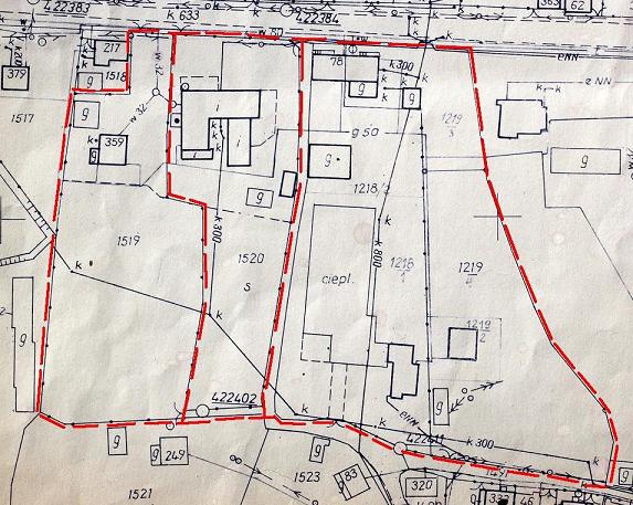 Podzielone nieruchomosci po Hellerach Kornfeldach w 1985 r.jpg