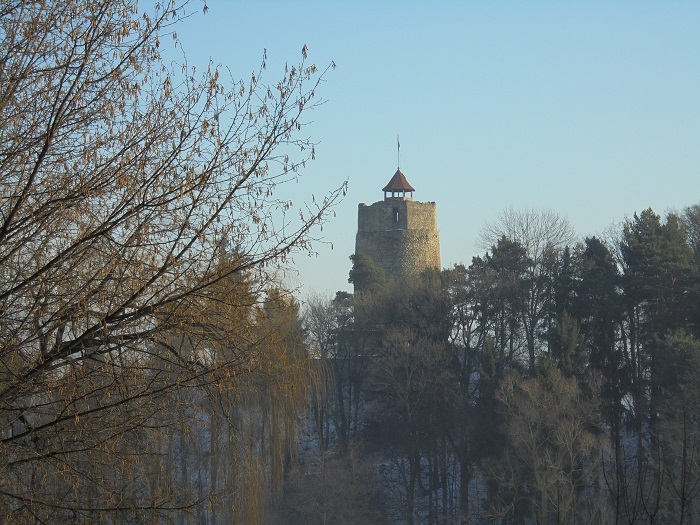 Czchow widok od strony  kosciola.JPG