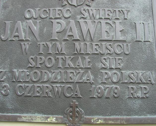 10. Kościoł św. Anny - tablica pamiątkowa.JPG