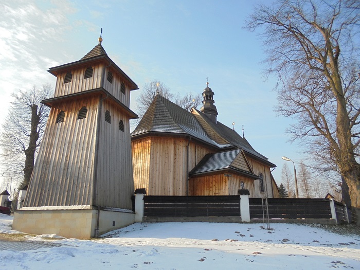 Zakliczyn kosciol widok od prezbiterium.JPG