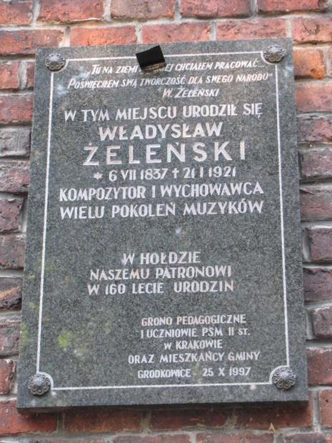 Tablica poświęcona Władysławowi Żeleńskiemu.JPG