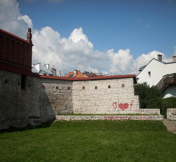 Mur przy Starej Bożnicy - 2.JPG