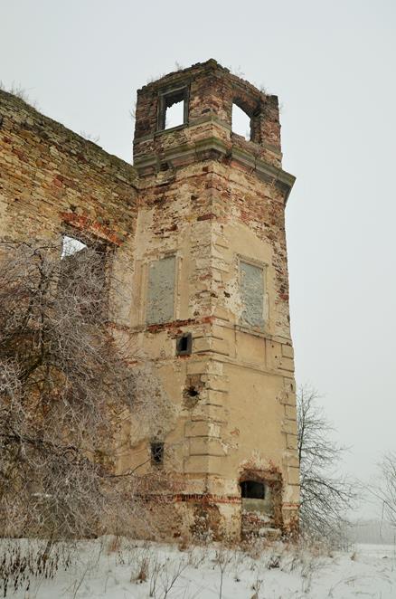 Podzamcze Piekoszowskie zamek z zewnątrz (5).JPG