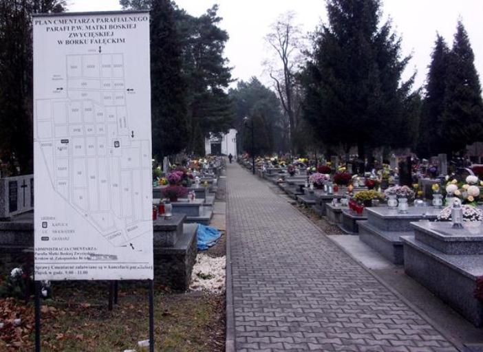 Cmentarz jeńców radzieckich  na Borku Fałęckim - fot. 7.JPG