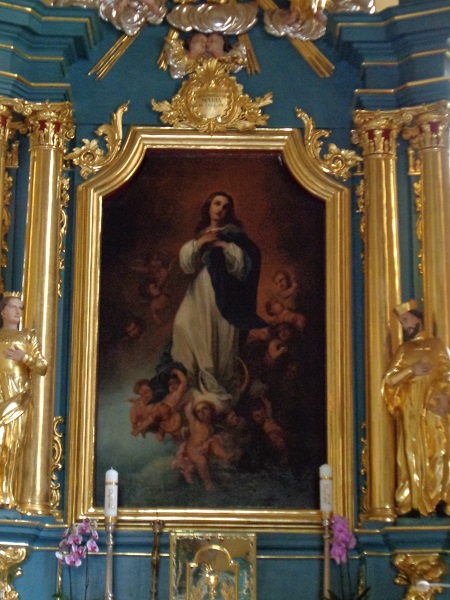 Czarnocin kosciol obraz w oltarzu glownym.JPG
