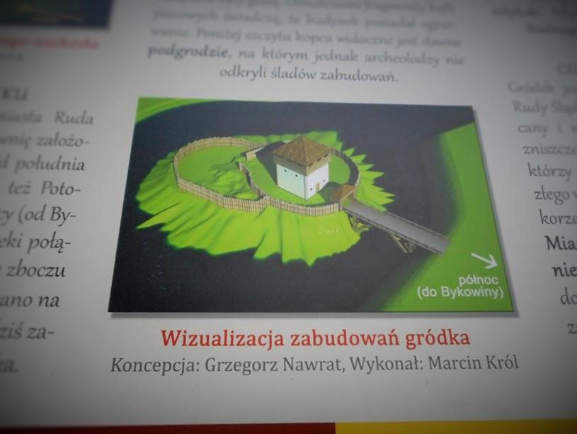 Rekonstrukcja grodziska - zdjęcie z tablicy informacyjnej.JPG