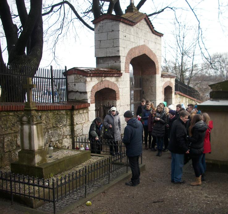 Wycieczka pokonkursowa  - Podgórze Mogiła 29 Powstańców Krakowskich - fot. 1.JPG